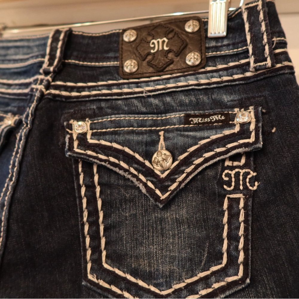 Y2K low rise Miss Me Jeans